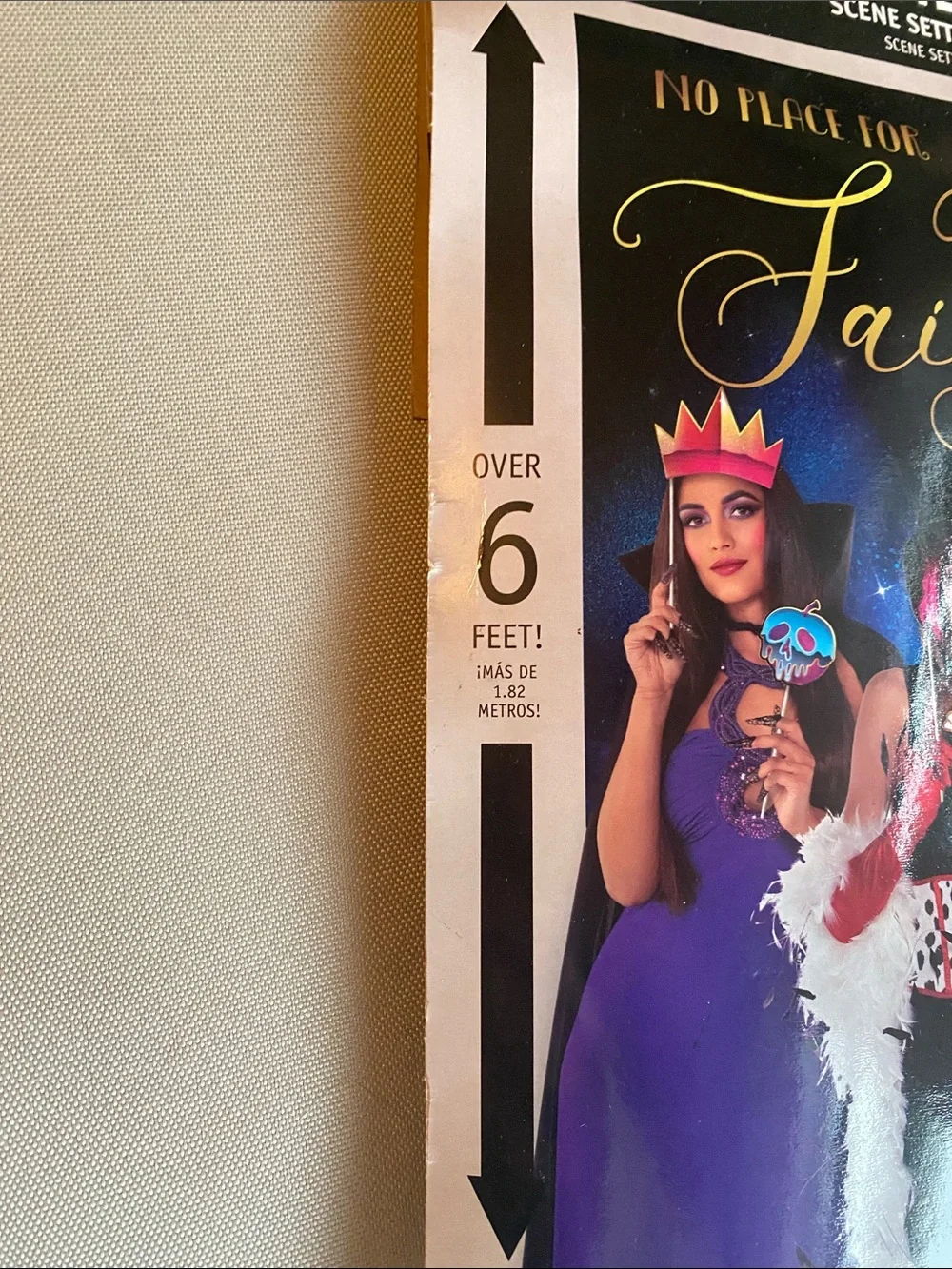 Disney Villains Fairy Tales Costume Scene Setters with photo Props